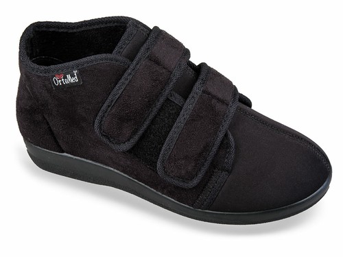 Ortomed klettschuhe schwarz - ortomed,