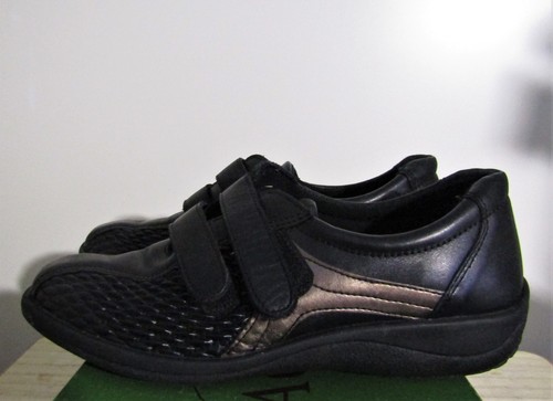 Aco leder klett schuh - aco, leder-klett-schuh